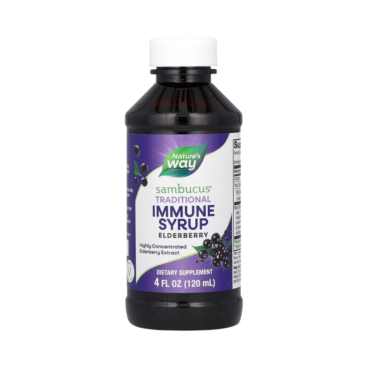 Nature's Way, Sambucus Original Syrup, 4 Fl Oz