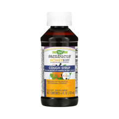 Nature's Way, Sambucus HoneyBerry Cough Syrup For Kids, 4 Oz