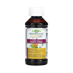 Nature's Way, Sambucus for Kids, HoneyBerry Night Time Cough Syrup, 4 Fl Oz