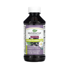 Nature's Way, Organic Sambucus Syrup for Kids, 4 Oz