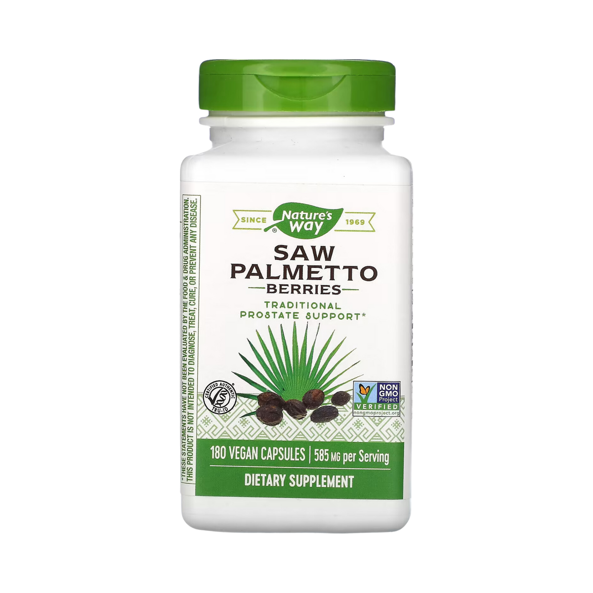 Nature's Way, Saw Palmetto Berries, 180 Capsules