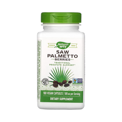 Nature's Way, Saw Palmetto Berries, 180 Capsules