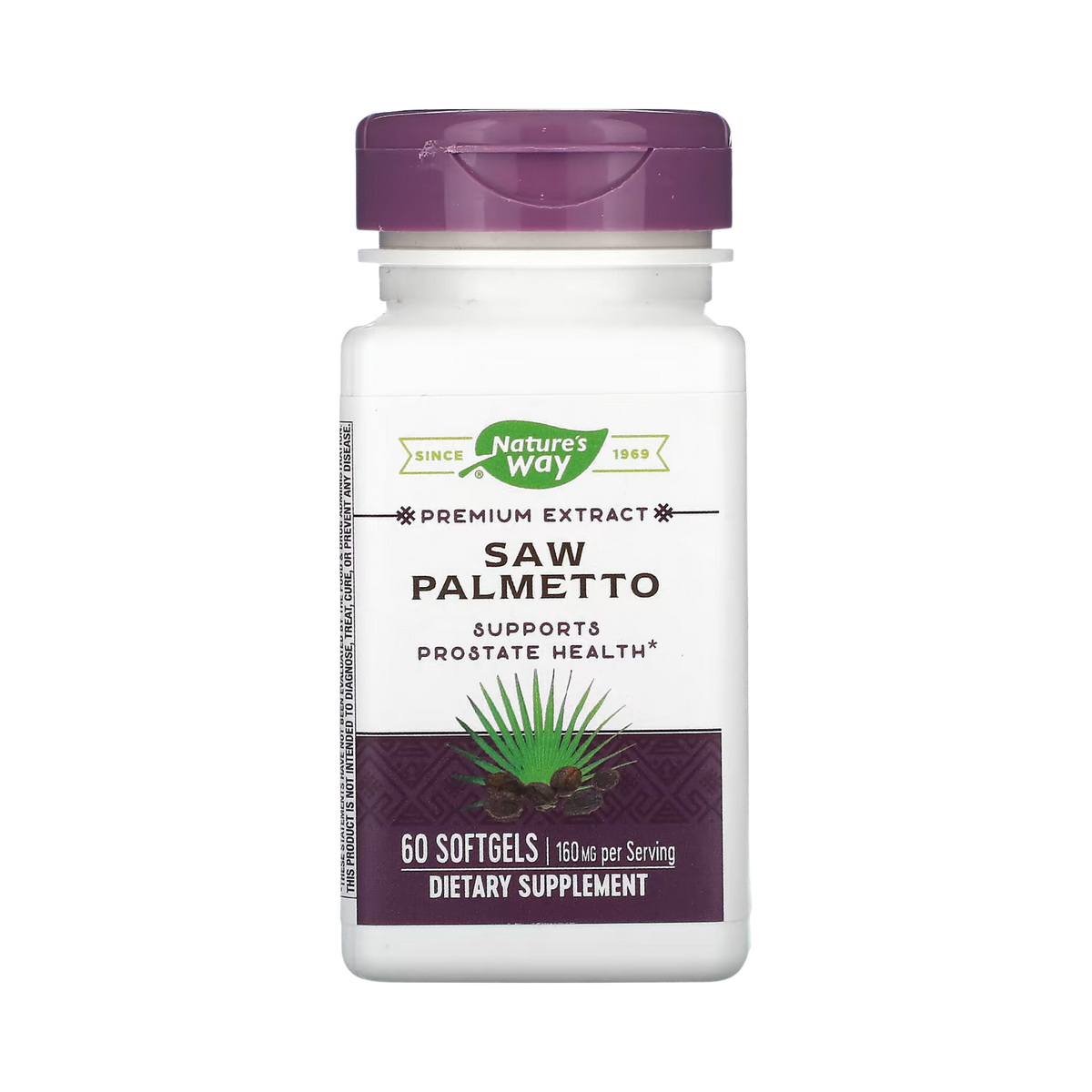 Nature's Way, Saw Palmetto, 60 Softgels