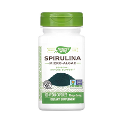 Nature's Way, Spirulina, 100 Capsules