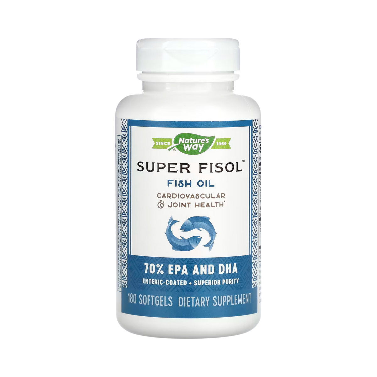 Nature's Way, Super Fisol Fish Oil, 180 Softgels