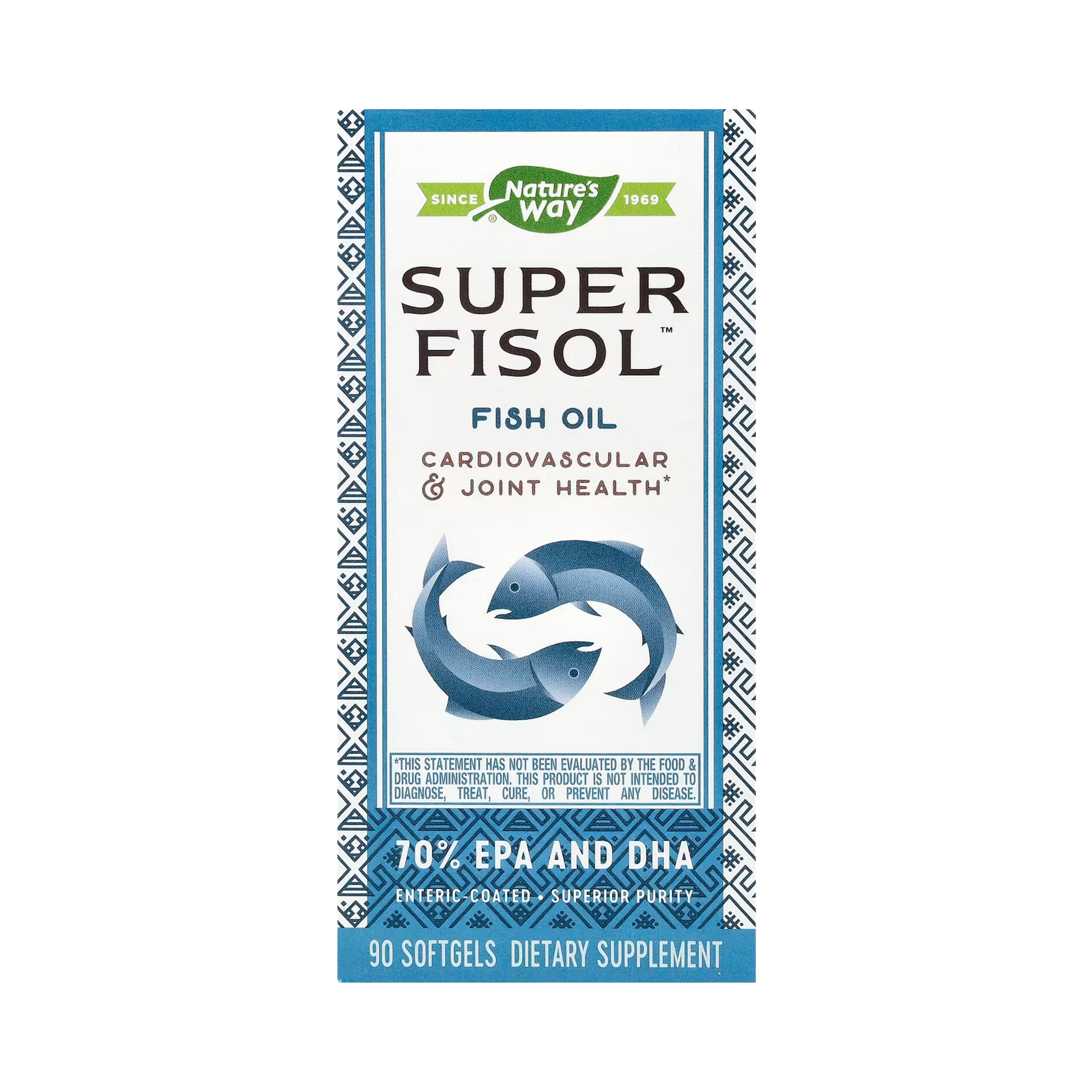 Nature's Way, Super Fisol Fish Oil, 90 Softgels