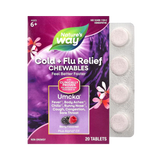 Nature's Way, Umcka Cold+Flu Chewables-Berry, 20 Tablets