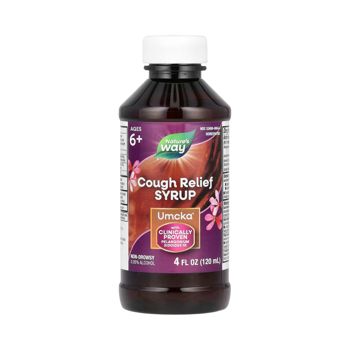 Nature's Way, Umcka, Cough Relief Syrup, Ages 6+, 4 Fl Oz