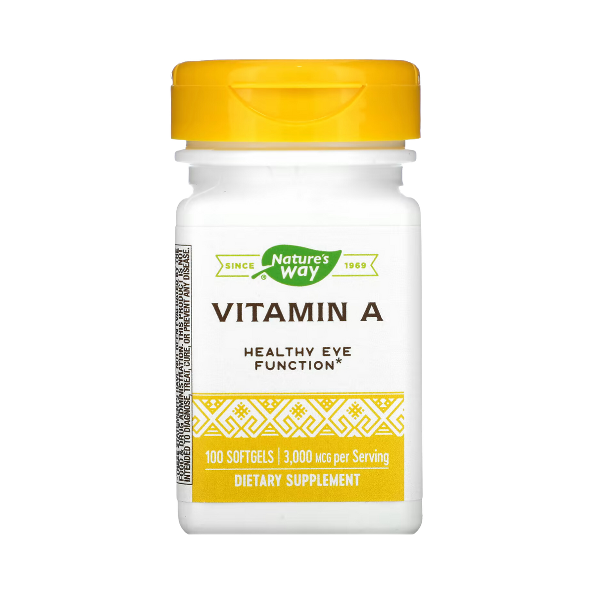 Nature's Way, Vitamin A, 3,000 Mcg, 100 Softgels