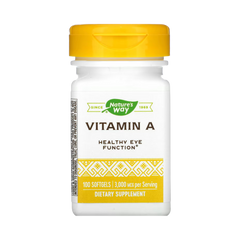 Nature's Way, Vitamin A, 3,000 Mcg, 100 Softgels