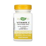 Nature's Way, Vitamin C With Rose Hips, 1,000 Mg, 100 Capsules