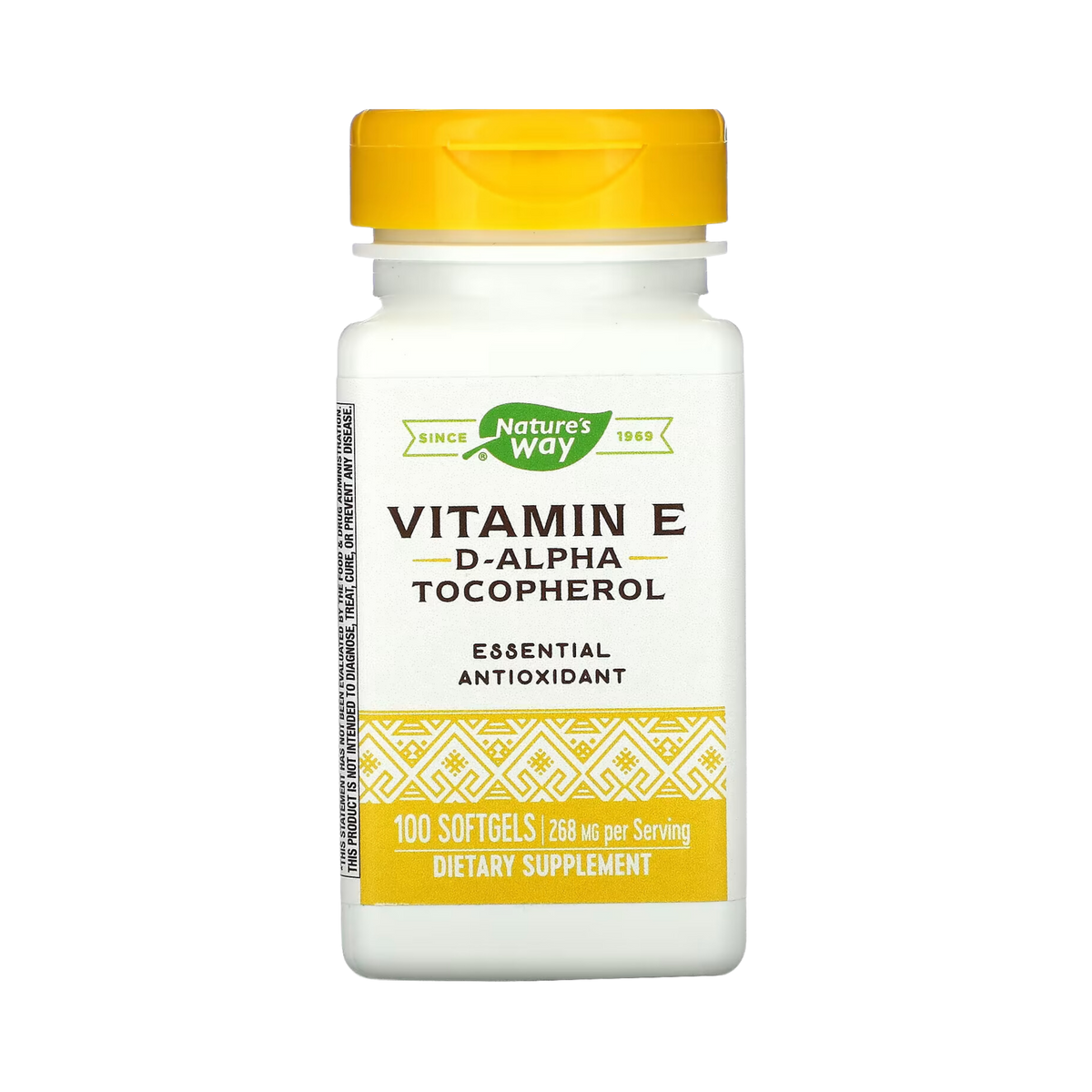 Nature's Way, Vitamin E, 400 IU, 100 Softgels