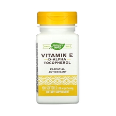 Nature's Way, Vitamin E, 400 IU, 100 Softgels