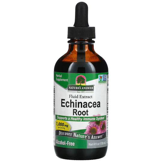 Nature’s Answer - Echinacea Alcohol Free Extract, 4 Oz