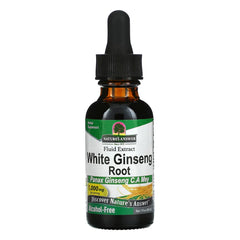 Nature’s Answer - White Ginseng Root, Alcohol Free, 1 Oz