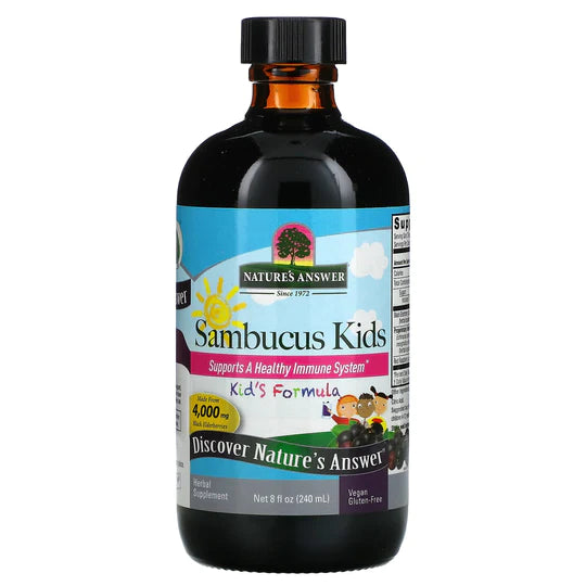 Nature's Answer - Sambucus Kids Formulas, 8 Oz