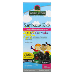 Nature's Answer - Sambucus Kids Formulas, 8 Oz