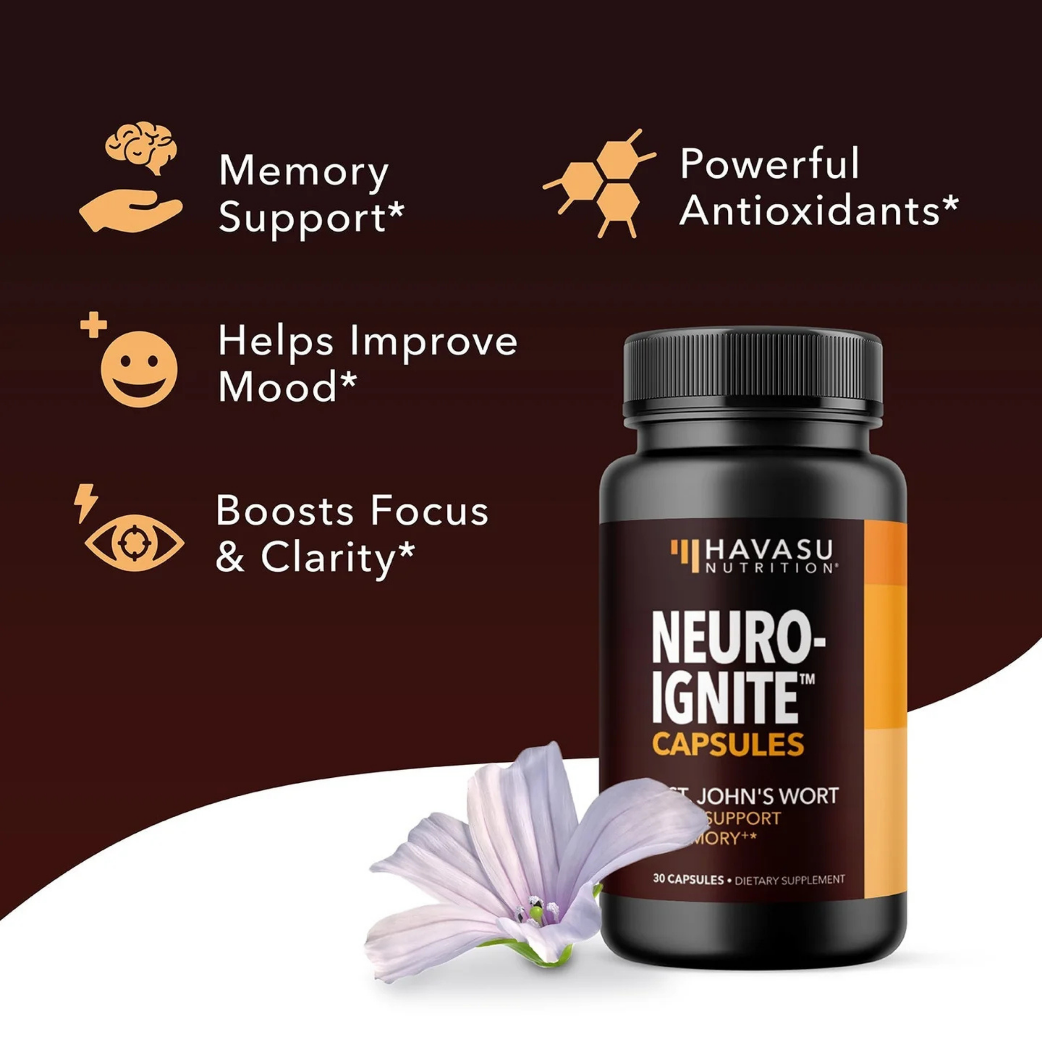 Havasu Nutrition, NeuroIGNITE, 30 Capsules