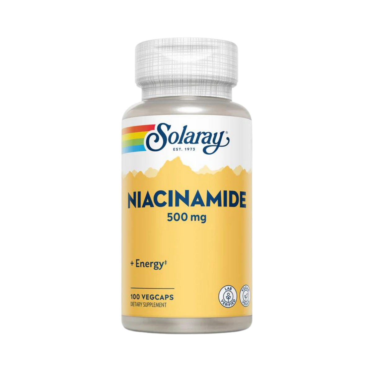 Solaray, Niacinamide, 500 Mg, 100 Capsules