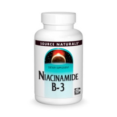 Source Naturals, Niacinamide, B-3, 100 Mg, 100 Tablets