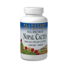 Planetary Herbals, Nopal Cactus, Full Spectrum, 60 Tablets