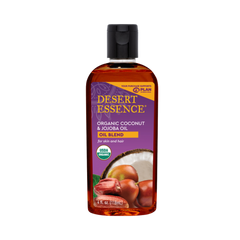 Desert Essence, Organic Coconut & Jojoba Oil, 4 Fl Oz