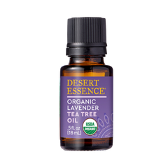 Desert Essence, Organic Lavender Tea Tree Oil, 0.6 Fl Oz