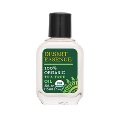 Desert Essence, Organic Tea Tree Oil, 0.5 Fl Oz