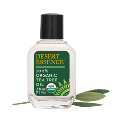 Desert Essence, Organic Tea Tree Oil, 0.5 Fl Oz