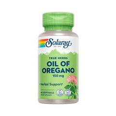 Solaray, Oil Of Oregano, 150 Mg, 60 Softgels