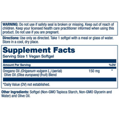 Solaray, Oil Of Oregano, 150 Mg, 60 Softgels