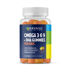 Havasu Nutrition, Omega Gummies for Kids, Lemon & Orange Flavors, 60 Gummies