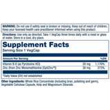 Solaray, Optizinc, 30 Mg, 60 Capsules