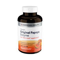 American Health, Original Papaya Enzyme, 600 Tablets