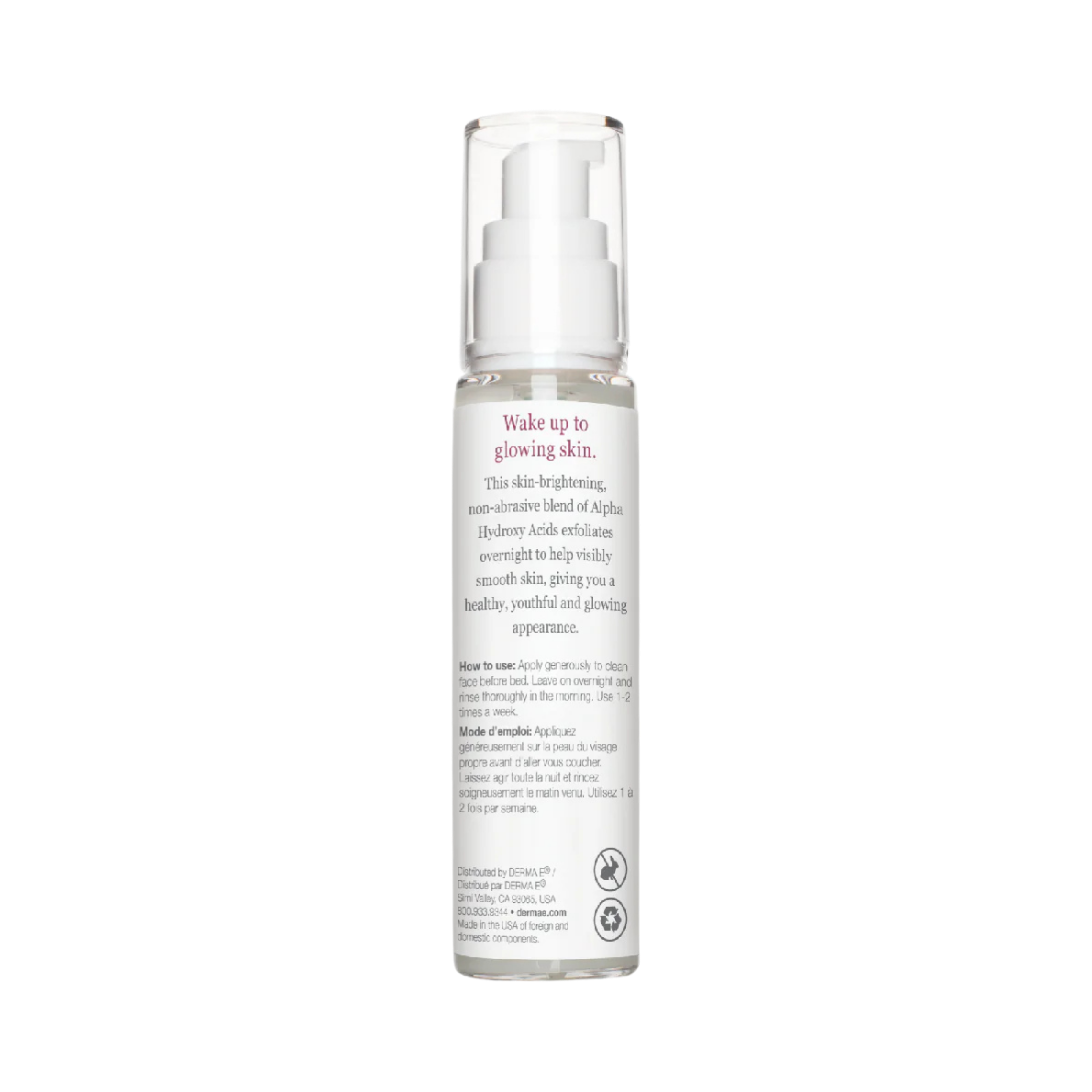 Derma E, Overnight Radiance Peel, 60 ml