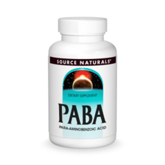 Source Naturals, PABA, 100 Mg, 250 Tablets