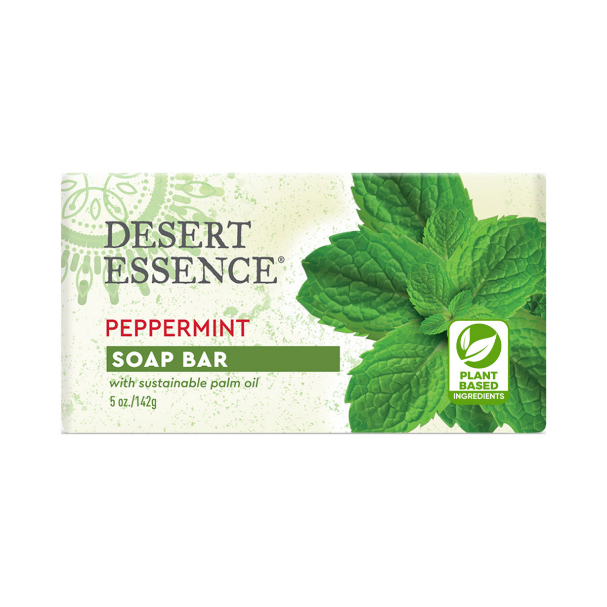 Desert Essence, Peppermint Soap Bar, 5 Fl Oz