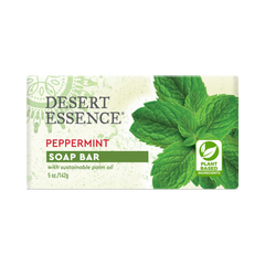 Desert Essence, Peppermint Soap Bar, 5 Fl Oz