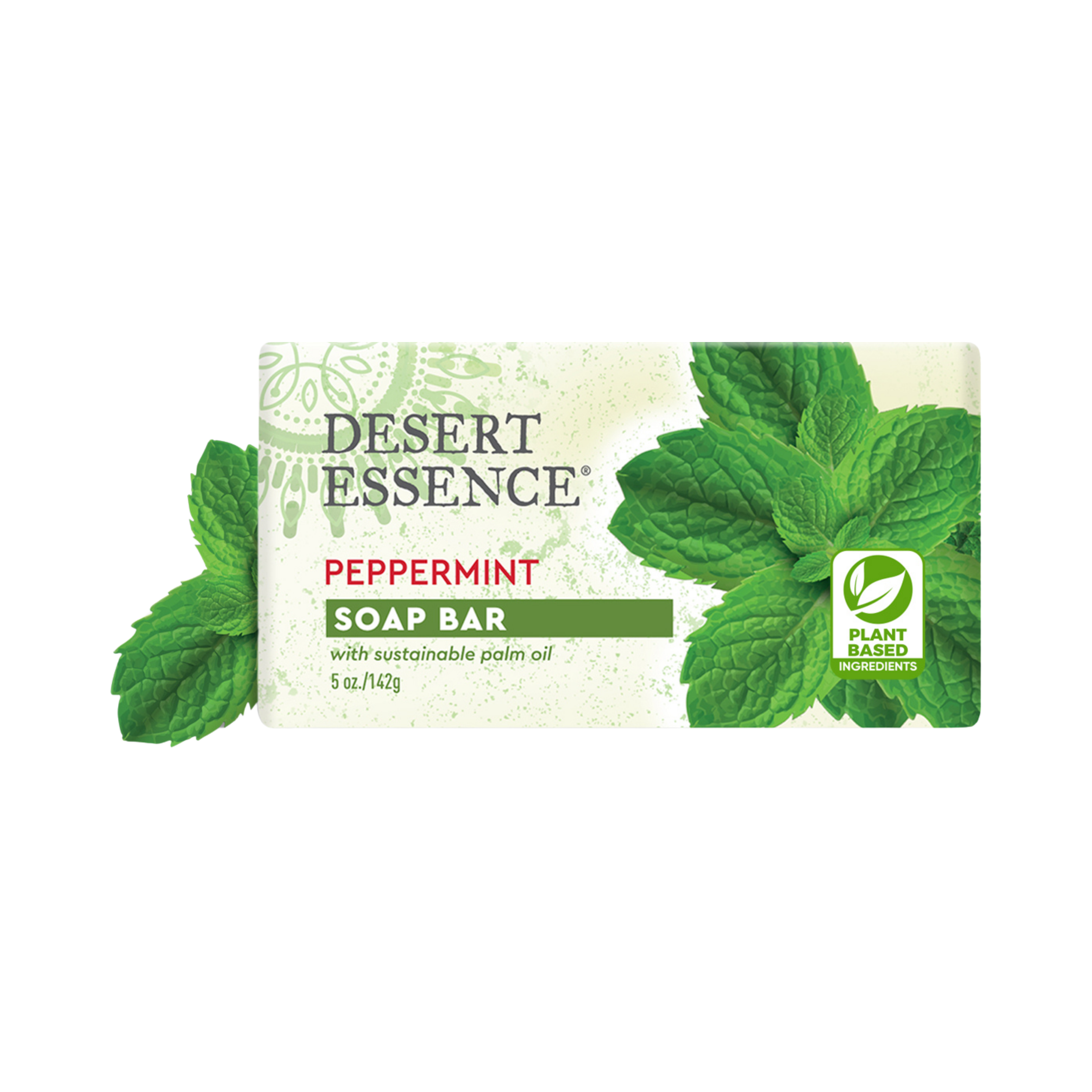 Desert Essence, Peppermint Soap Bar, 5 Fl Oz