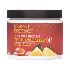 Desert Essence, Pineapple Enzyme Facial Cleansing Pads, 50 Pads