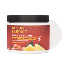 Desert Essence, Pineapple Enzyme Facial Cleansing Pads, 50 Pads