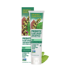 Desert Essence, Prebiotic Plant Based Toothpaste, Mint, 6.25 Fl Oz