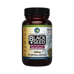 Amazing Herbs, Black Seed, 500 Mg, 90 Softgels