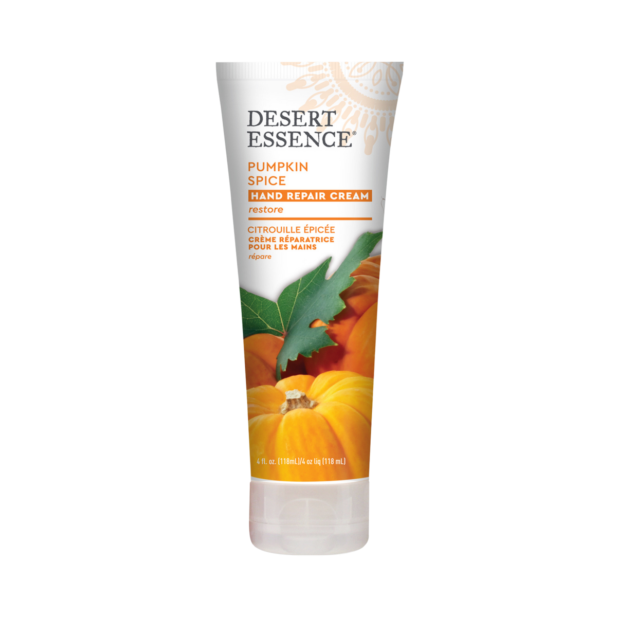 Desert Essence, Pumpkin Spice Hand Repair Cream, 4 Fl Oz