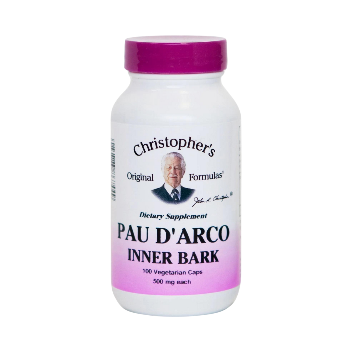 Christopher's Original Formulas, Pau D'Arco Bark, 100 Capsules