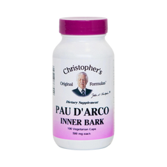 Christopher's Original Formulas, Pau D'Arco Bark, 100 Capsules