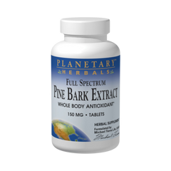 Planetary Herbals, Pine Bark Extract, Full Spectrum, 60 Tablets