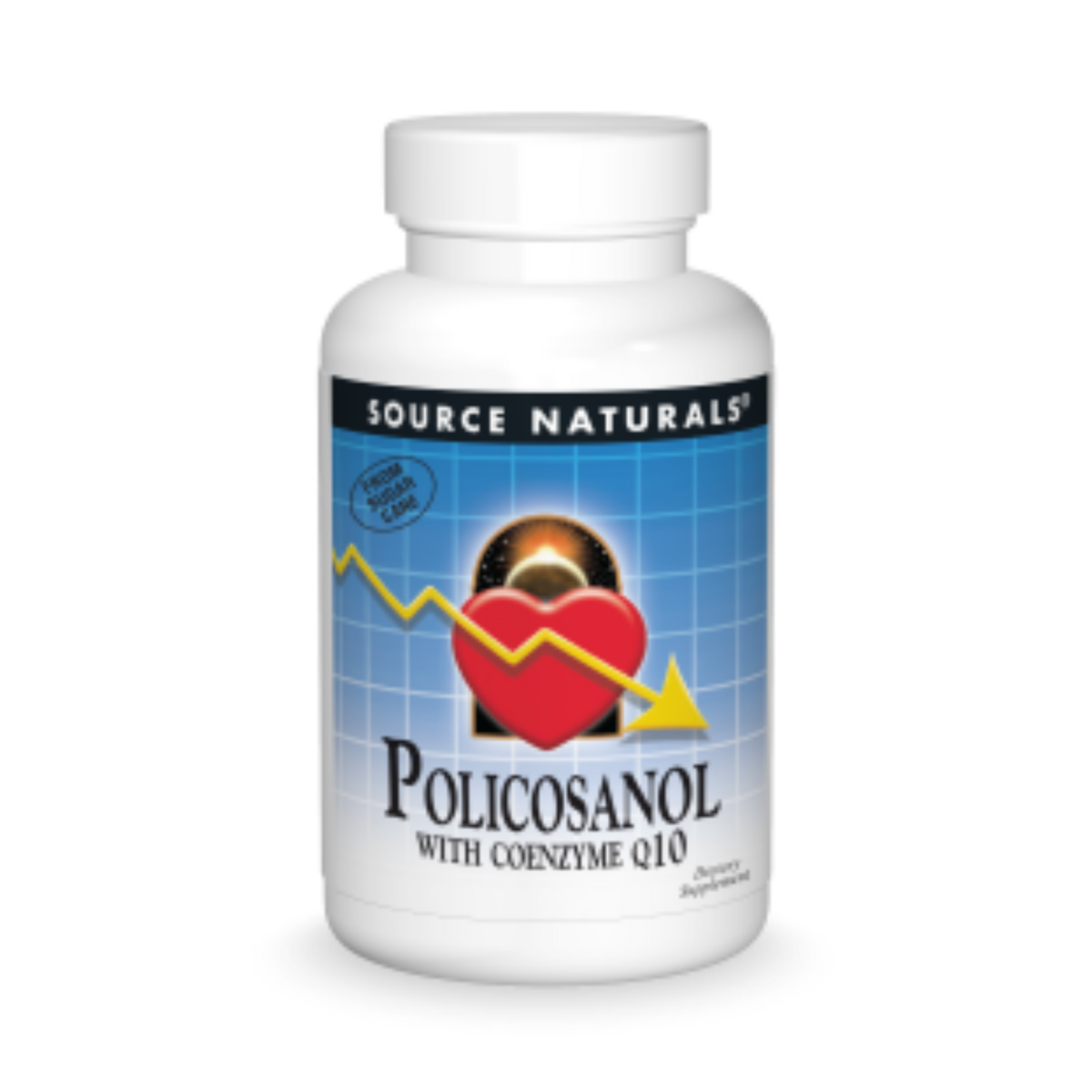 Source Naturals, Policosanol with Coenzyme Q10, 10 Mg, 30 Tablets