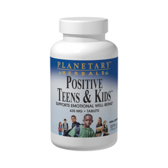 Planetary Herbals, Positive Teens & Kids, 120 Tablets