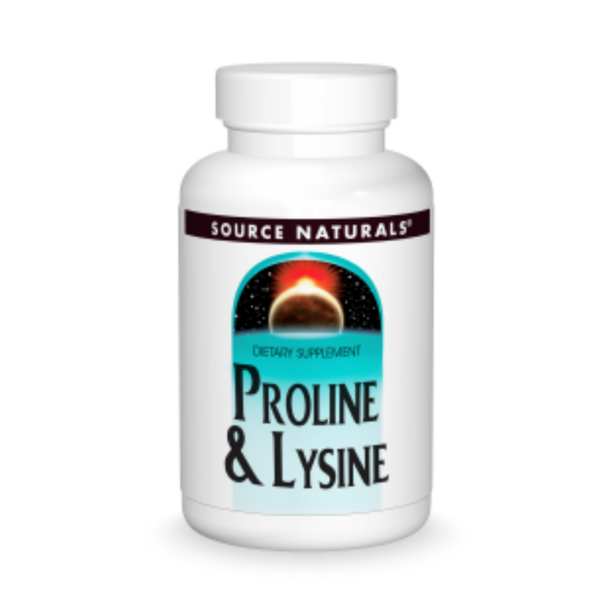 Source Naturals, Proline & Lysine, 550 Mg 60 Tablets